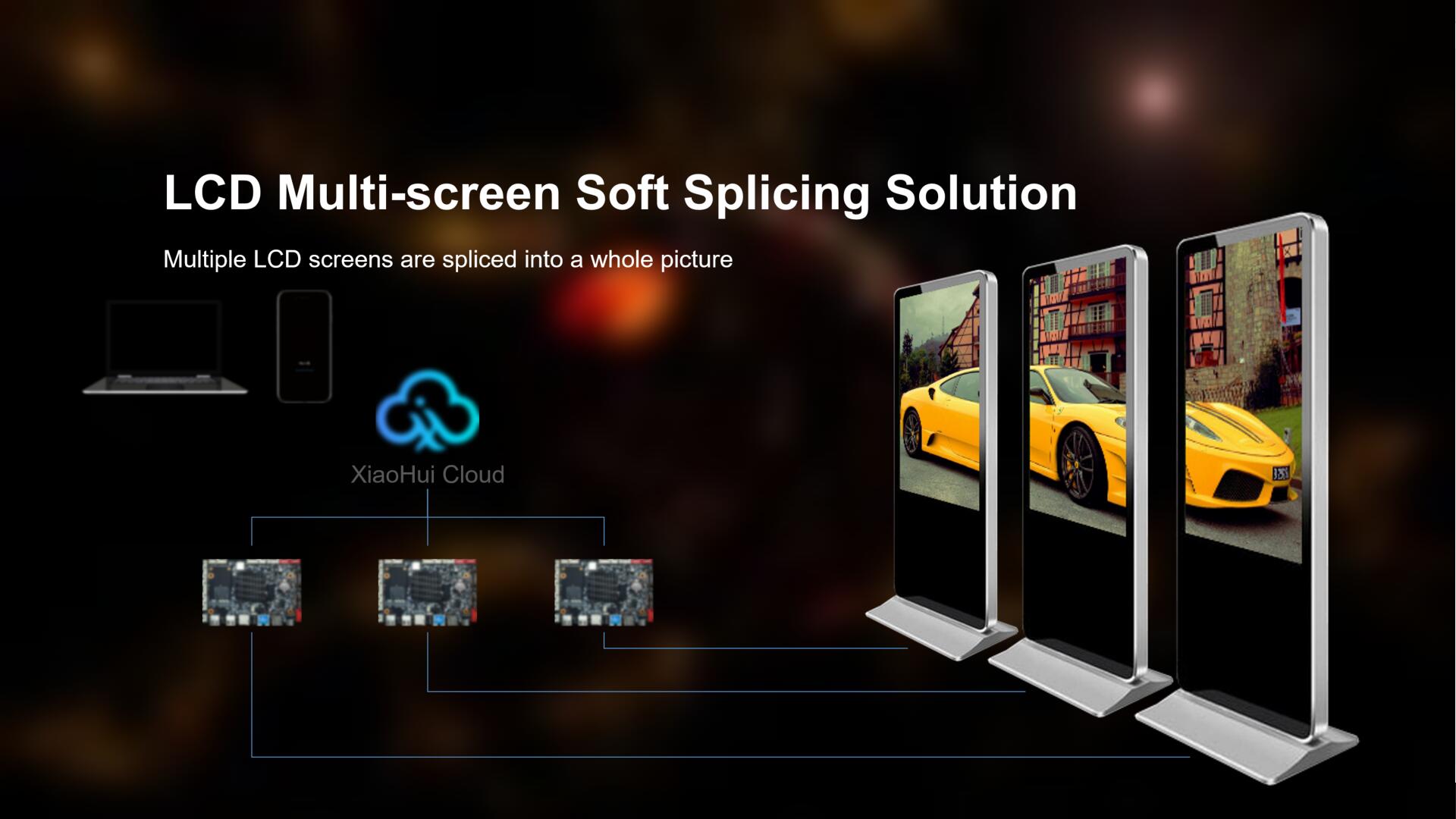 LCD Soft Splicing Solution